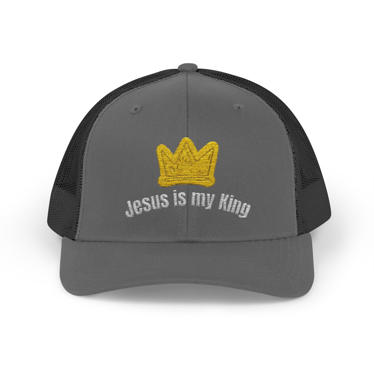 Jesus Is My King Snapback Trucker Cap