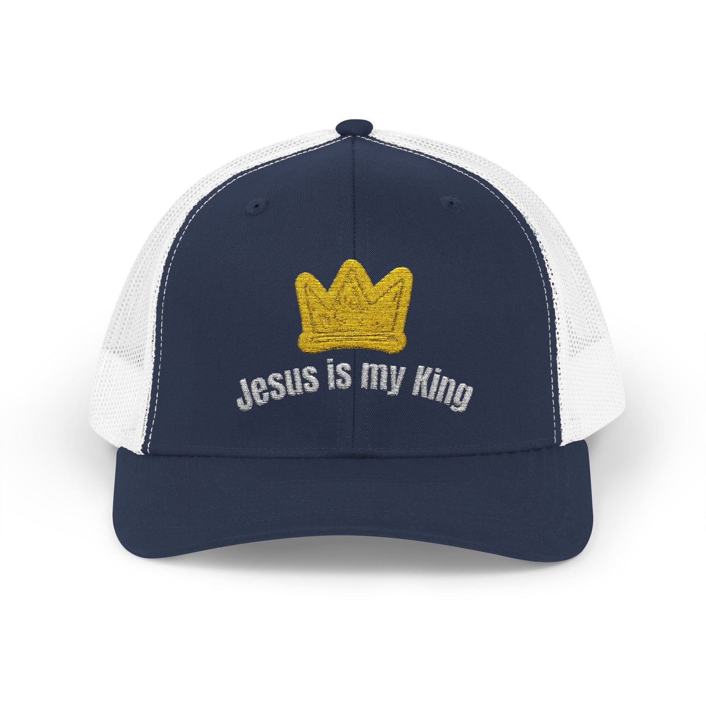 Jesus Is My King Snapback Trucker Cap