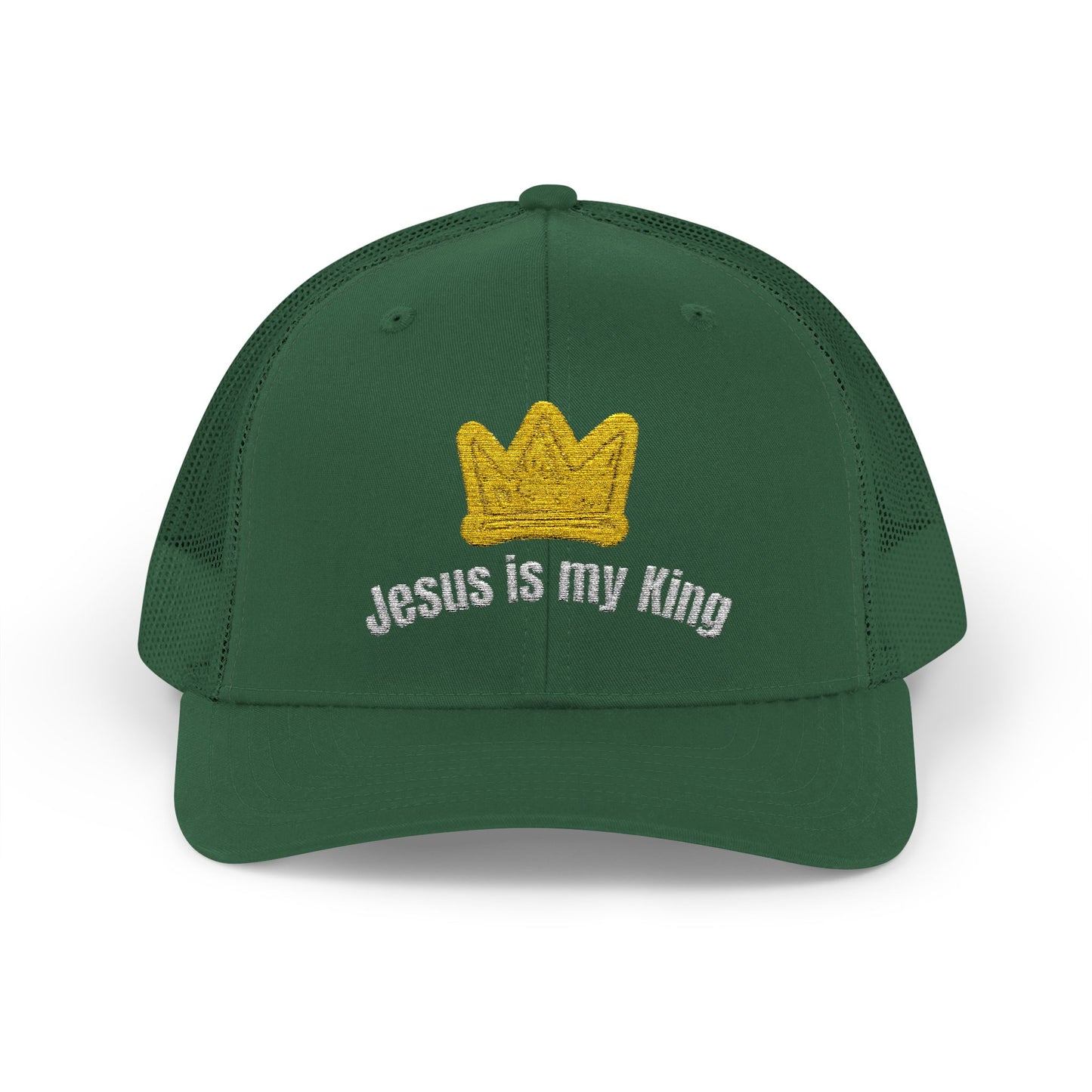Jesus Is My King Snapback Trucker Cap